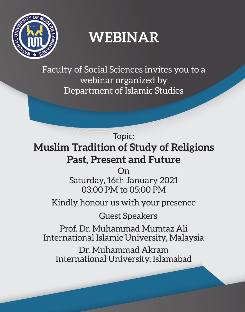 Muslim Tradition of the Study of Religion: Past, Present and Future