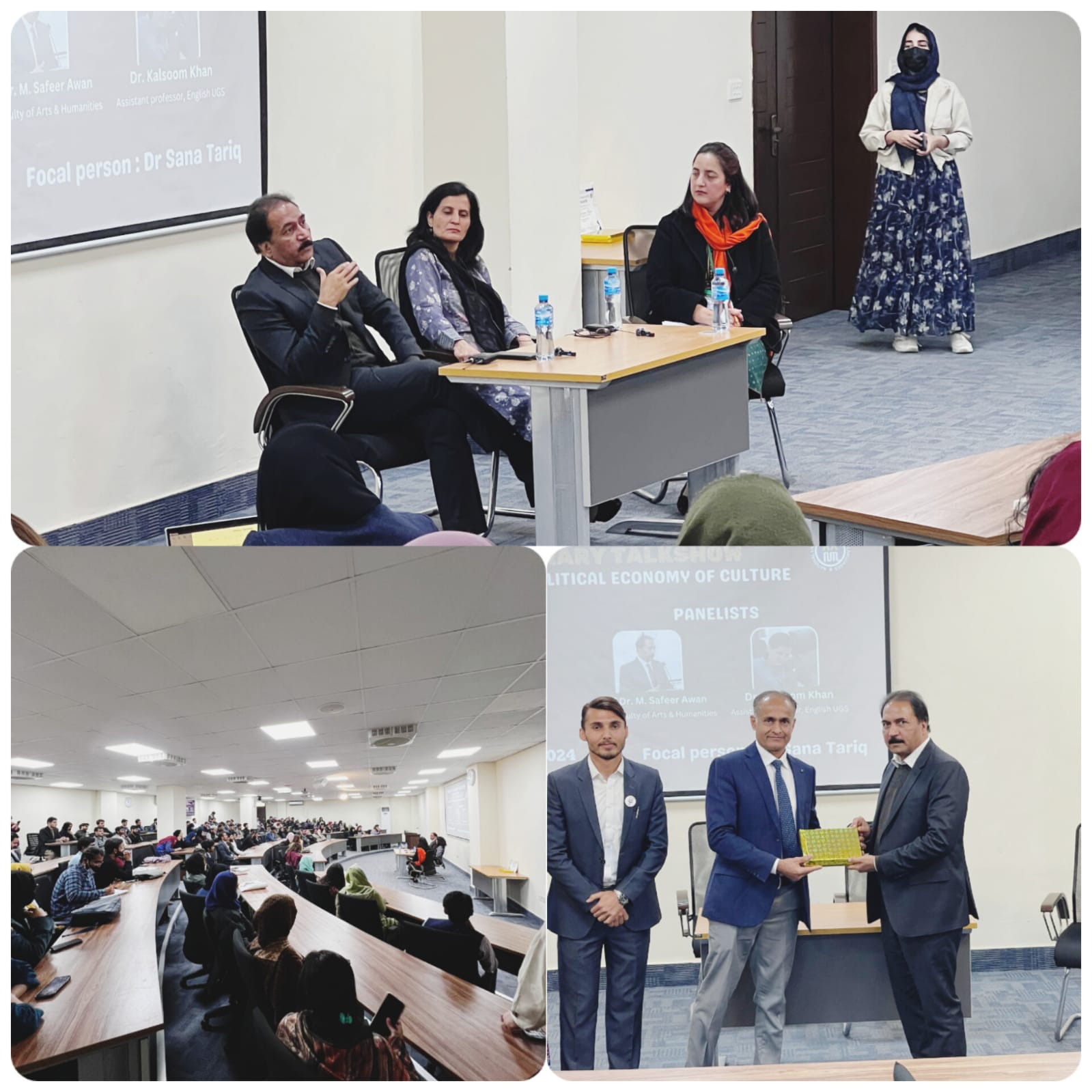Literary Talk Show on "The Political Economy of Culture" conducted by English Literary Society (ELS)