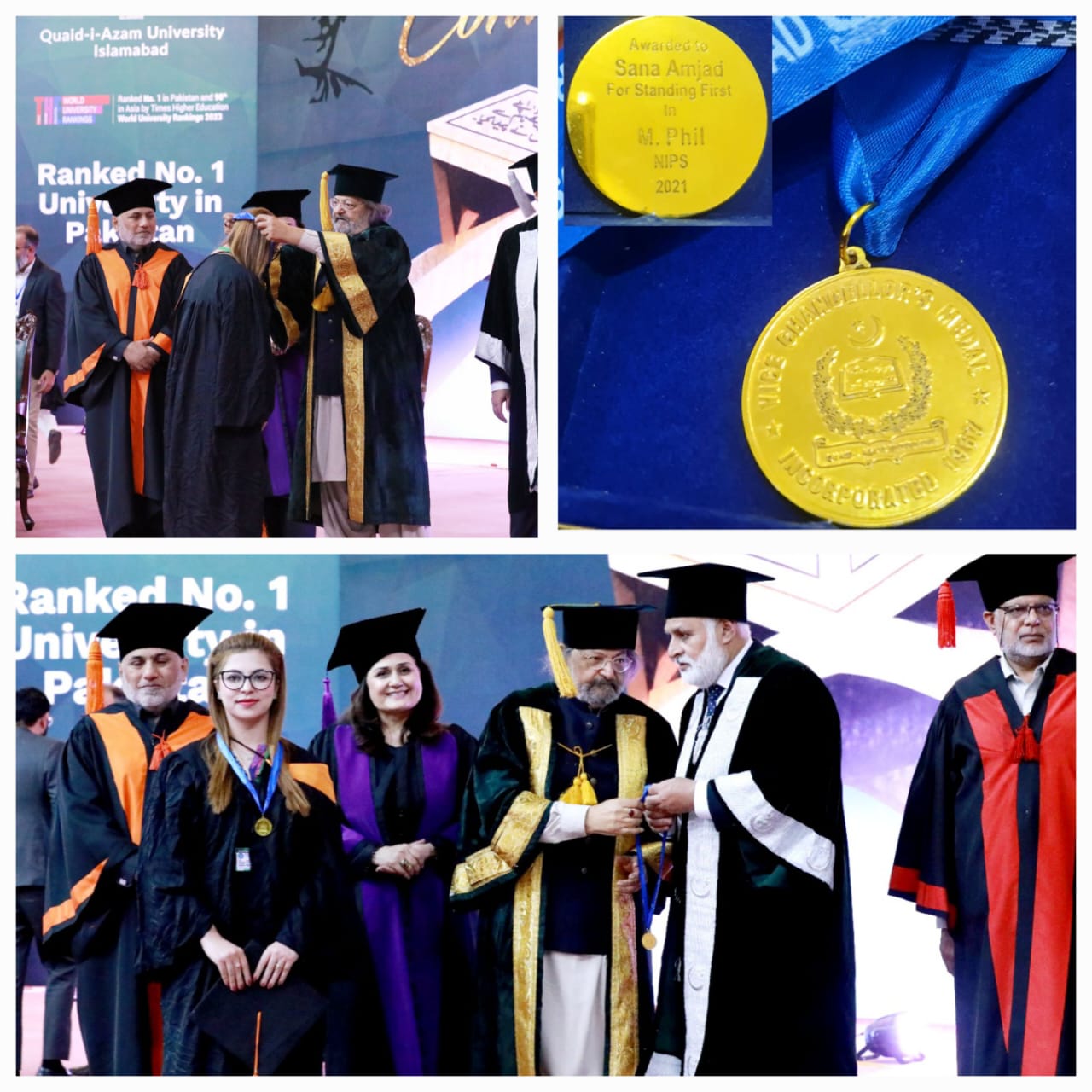 Faculty Member achieves Gold Medal