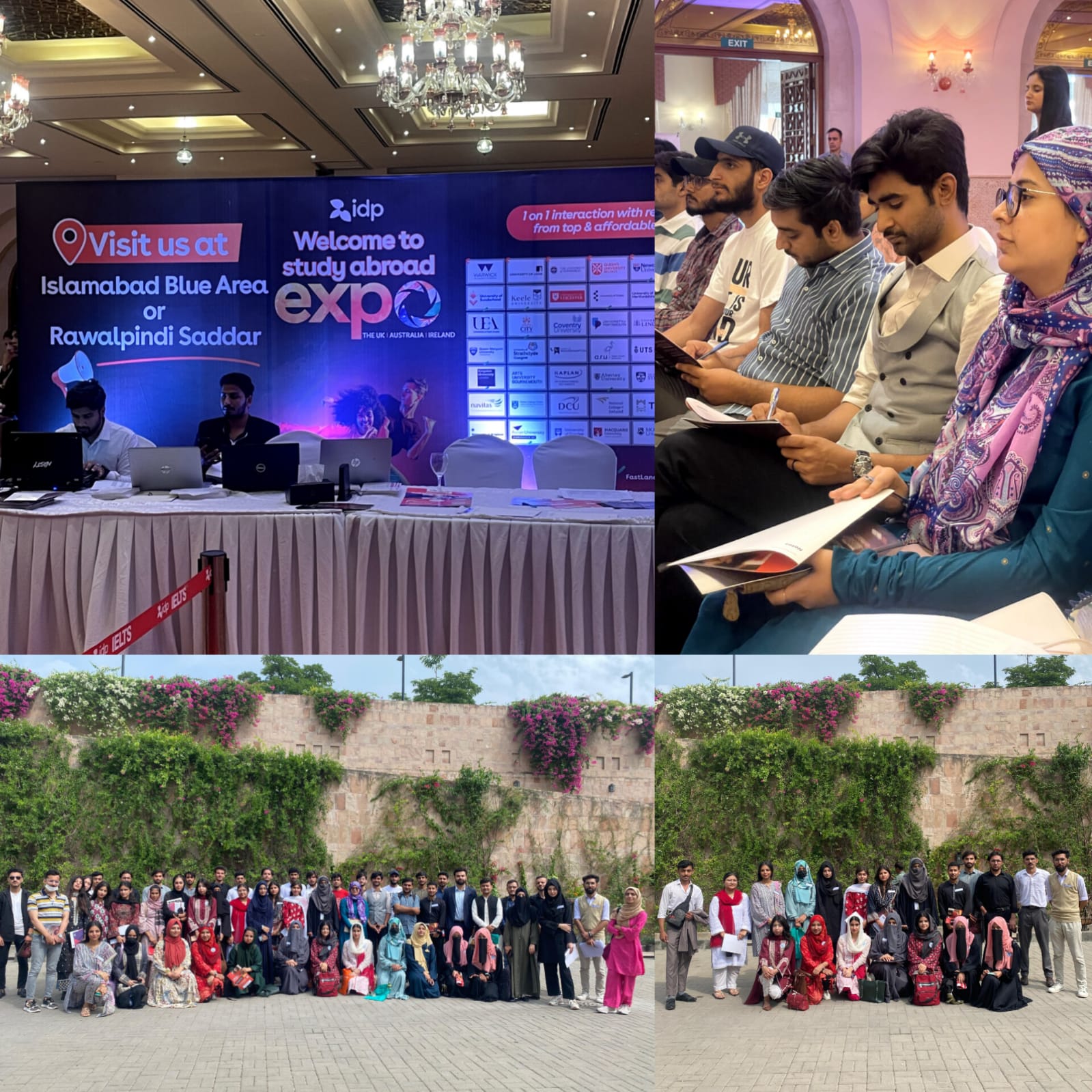 Educational Excursion to the IDP Expo at Serena Hotel, Islamabad, on October 8, 2024 arranged by CPS