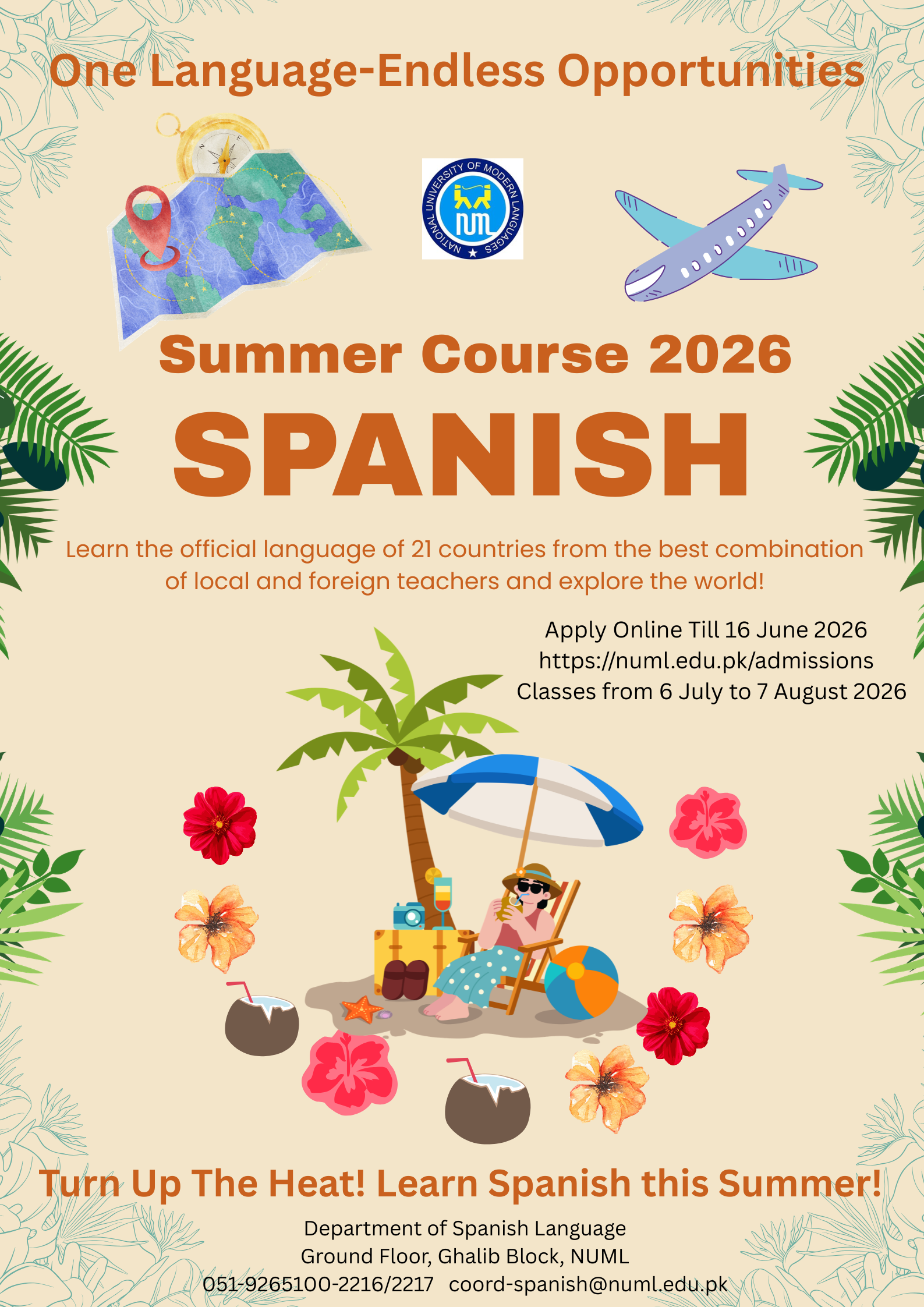 Summer Course in Spanish Language-2026