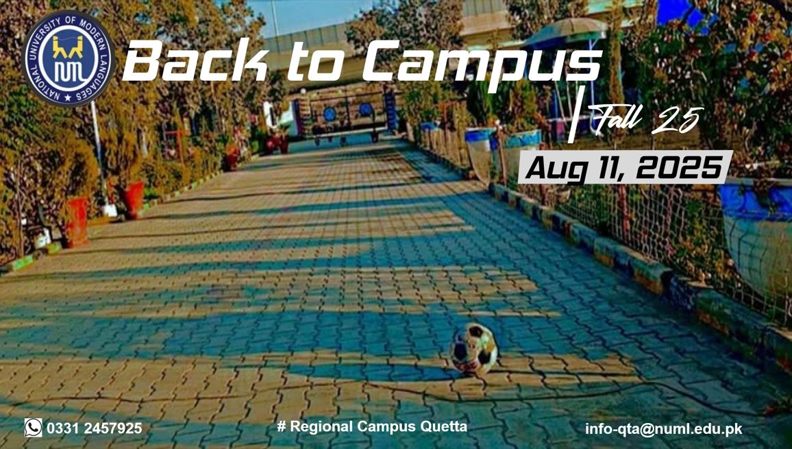 Commencement of Classes | Fall - 25 Semester