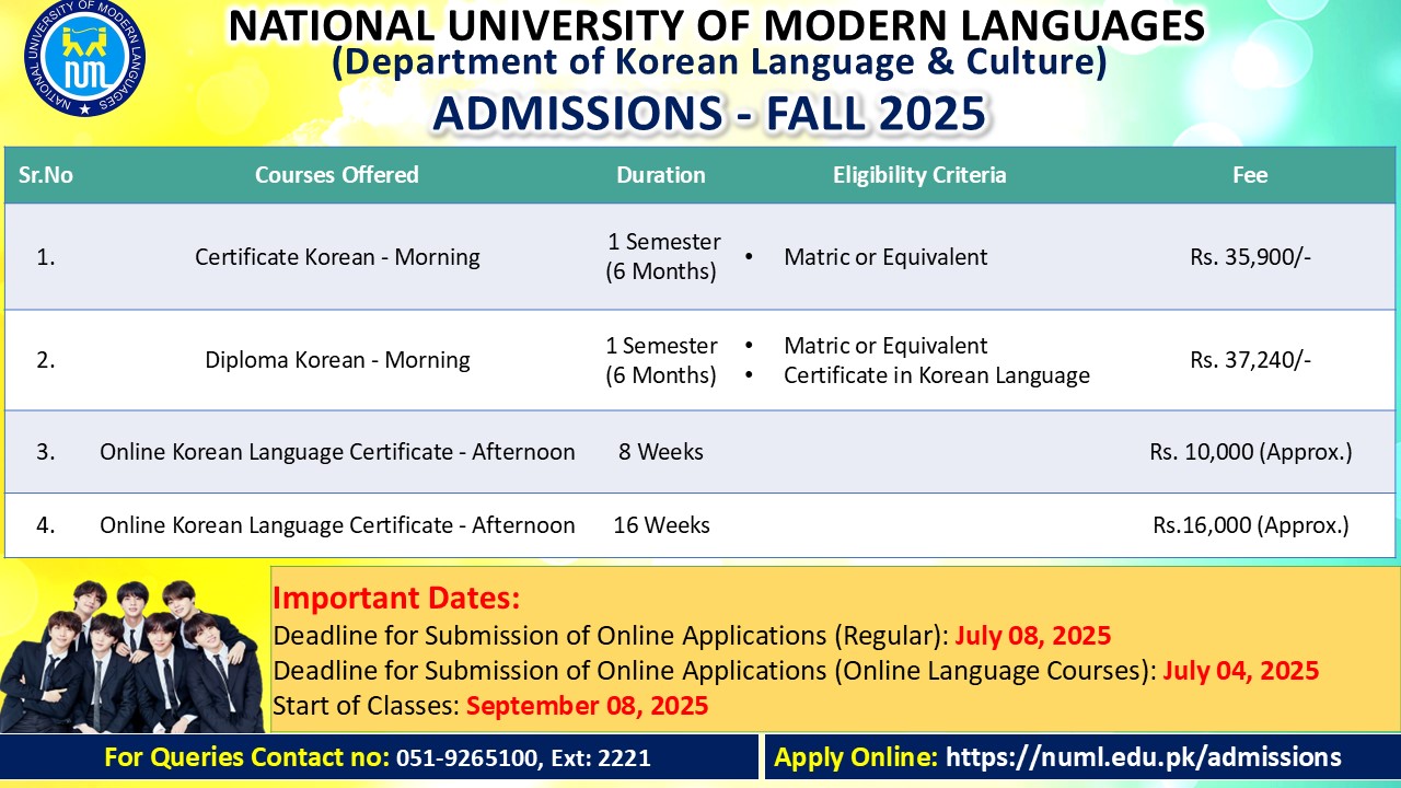 Admission-Fall 2025