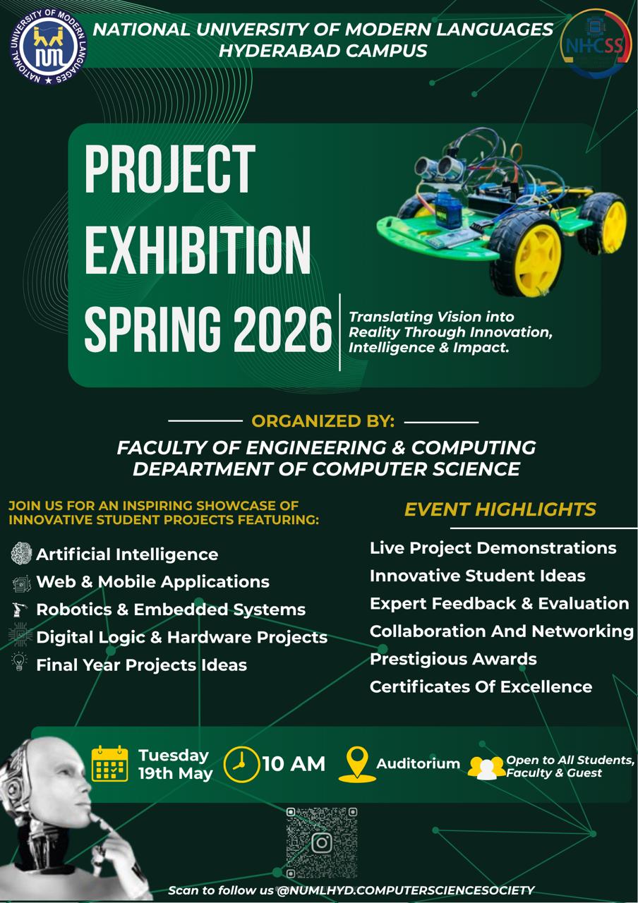 Project Exhibition Spring-2026