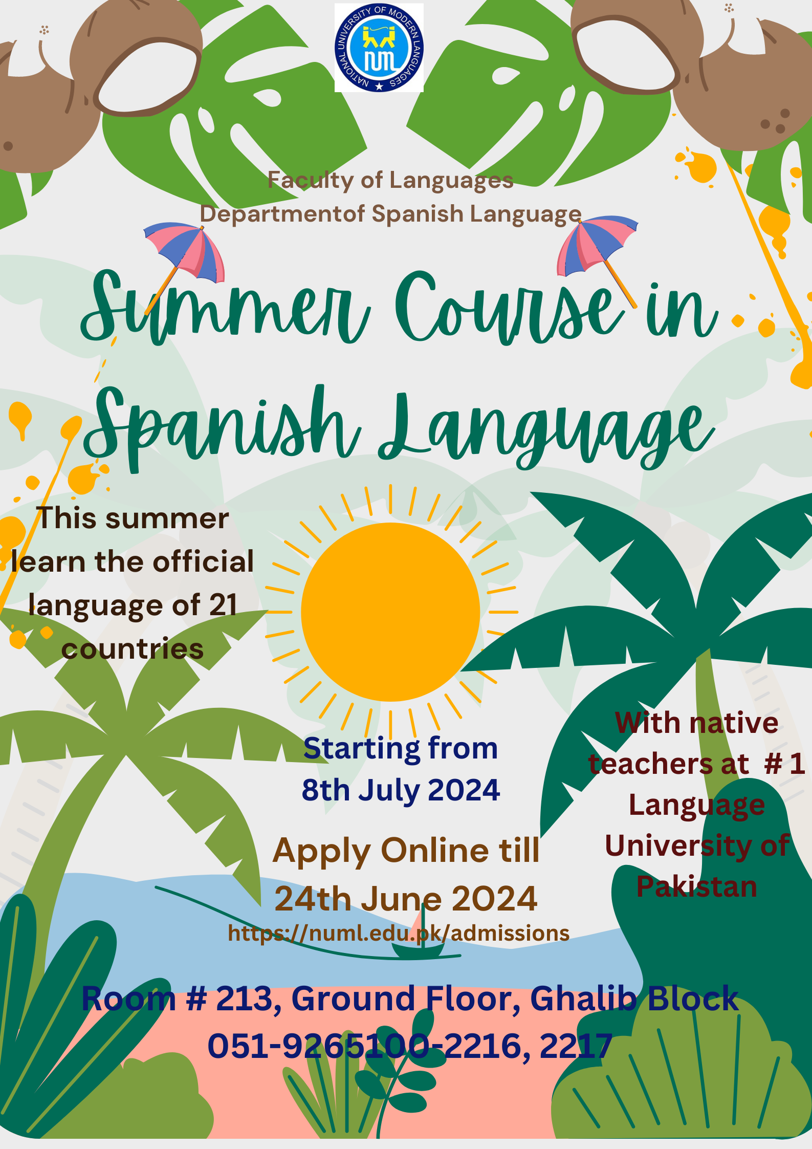 Summer Course in Spanish Language-2024