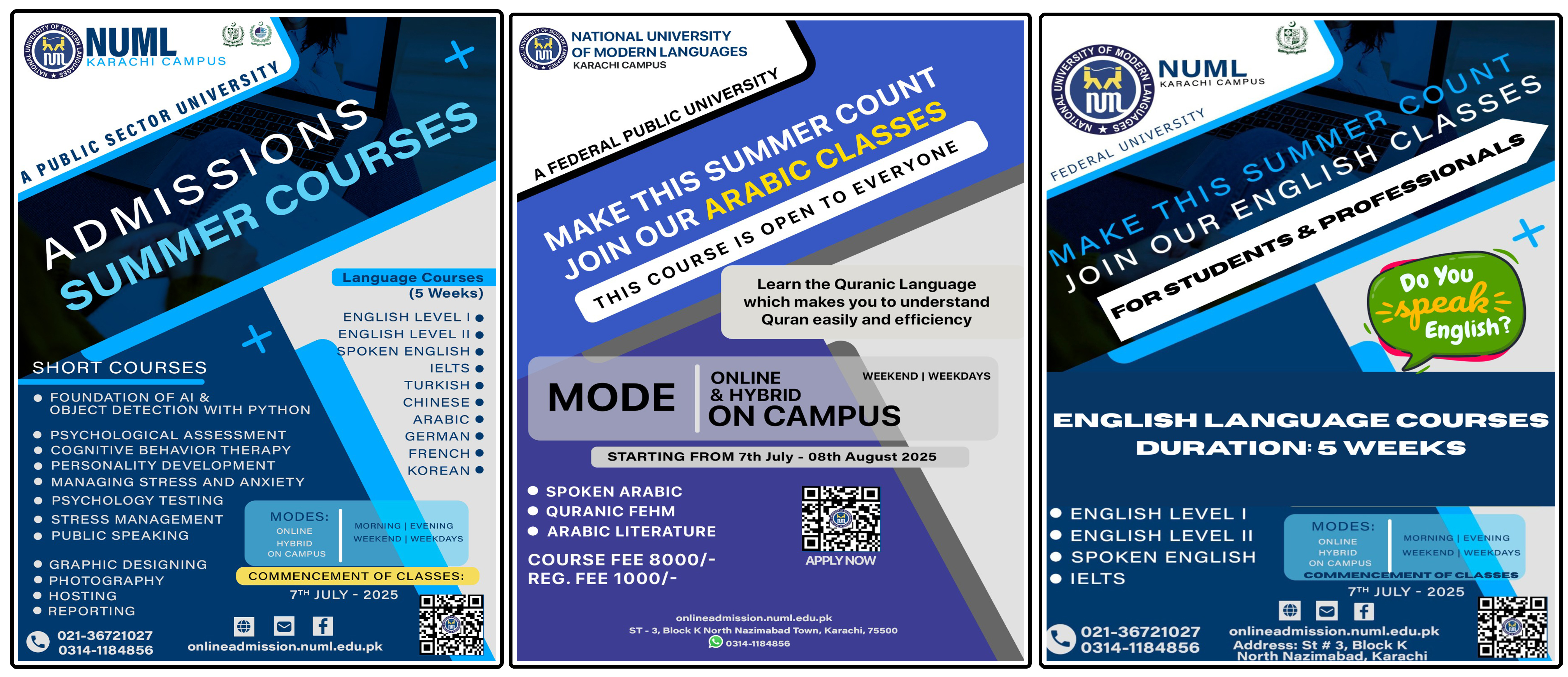 Summer Courses 2025